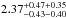 \hbox{$c=2.03^{+0.20+0.60}_{-0.20-0.40}$}