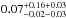 \hbox{$c=7.12^{+1.53}_{-0.99}$}