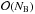 \hbox{$\mathcal{O}(N_{\rm B})$}