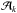 \hbox{$\mathcal{A}_k$}