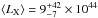 \hbox{$\langle T_{\rm b}\rangle = 3^{+5}_{-1} \times10^{10}$}
