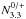 \hbox{$N_{3.3}^{0/+}$}