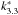 \hbox{$k_{3.3}^{*}$}