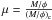 \hbox{$\mu = \frac{M/\phi}{(M/\phi)_{\rm c}}$}