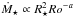 \hbox{$\dot{M}_\star \propto R_\star^2 Ro^{-a}$}