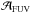 \hbox{$\mathcal{A}\mathrm{_{FUV}}$}