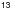 \hbox{$\sf ^{13}$}
