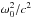 \hbox{$\omega_0^2/c^2$}