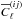 \hbox{$\overline{C}^{(i j)}_\ell$}