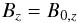\begin{eqnarray} \label{eq:poloidal_field} {B}_{\it{z}} = {B}_{0,\textit{z}} \label{eq:bz0} \end{eqnarray}