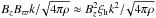 \hbox{$B_z B_\varpi k/\!\sqrt{4\pi\rho}\approx B_z^2 \xi_{\rm h} k^2/\!\sqrt{4\pi\rho}$}