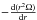 \hbox{$-\dfrac{(r^2\Omega)}{r}$}