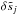 \hbox{$\delta \tilde{s}_j$}