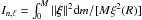 \hbox{$I_{n,\l}=\int_0^M \|\vect{\xi}\|^2 \mathrm{d}m/[M\xi^2(R)]$}