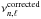 \hbox{$\nu_{n,\l}^{\mathrm{corrected}}$}