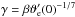 \hbox{$\gamma = \beta\vartheta_\mrm{e}^\prime(0)^{-1/7}$}