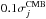 \hbox{$0.1\sigma_{j}^\mathrm{CMB}$}