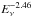 \hbox{$E_{\nu}^{-2.46}$}