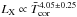 \hbox{$L_\text{X} \propto \bar{T}_\text{cor}^{4.05 \pm 0.25}$}