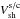 \hbox{$V_{\rm sh}^{\rm s/c}$}