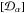 \hbox{$[{\cal D}_{\alpha}]$}