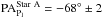 \hbox{$\rm{PA}^{\rm{Star~A}}_{P_{\rm{l}}}=-68^{\circ}\pm2$}
