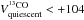 \hbox{$V_{\rm{quiescent}}^{\rm{^{13}CO}}<+104$}