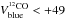 \hbox{$V_{\rm{blue}}^{\rm{^{12}CO}}<+49$}