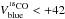 \hbox{$V_{\rm{blue}}^{\rm{^{18}CO}}<+42$}