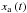 \hbox{$x_{\rm a}\left(t\right)$}