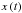 \hbox{$x\left(t\right)$}