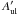 \hbox{$A'_{\rm ul}$}