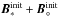 \hbox{$\vec B_*^\mathrm{init} + \vec B_\circ^\mathrm{init}$}