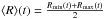 \hbox{$\langle R \rangle (t)=\frac{R_{\rm min}(t)+R_{\rm max}(t)}{2}$}
