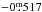 \hbox{$-0\fm517$}