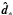 \hbox{$\vec{\hat{d}}_*$}