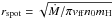 \hbox{$r_{\rm spot}=\sqrt{\dot{M}/\pi v_{\rm ff} n_{0} m_{\rm H}}$}