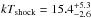 \hbox{$kT_{\rm shock}=15.4^{+5.3}_{-2.6}$}