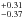 \hbox{$_{-0.37}^{+0.31}$}