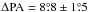 \hbox{$\Delta\rm PA=8\fdg8\pm1\fdg5$}