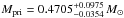 \hbox{$M_\mathrm{pri} = 0.4705^{+0.0975}_{-0.0354}\,M_\odot$}