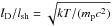 \hbox{$l_\mathrm{D}/l_\mathrm{sh}=\sqrt{kT/(m_\mathrm{p}c^2)}$}