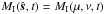 \hbox{$M_\mathrm{I}(\hat{\boldsymbol s},t)=M_\mathrm{I}(\mu,\nu,t)$}