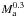 \hbox{$ M_\mathrm{a}^{0.3}$}