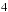 \hbox{$\mathrm{4^{}}$}