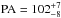 \hbox{$\rm PA = 102_{-8}^{+7}$}