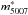\hbox{$m_{5007}^{*}$}