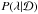 \hbox{$P(\lambda | \calD)$}