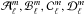 \hbox{$\mathcal{A}_{\ell}^m, \mathcal{B}_{\ell}^m, \mathcal{C}_{\ell}^m, \mathcal{D}_{\ell}^m$}
