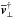 \hbox{$\overline{\vec \vt}_\bot^{\dag}$}